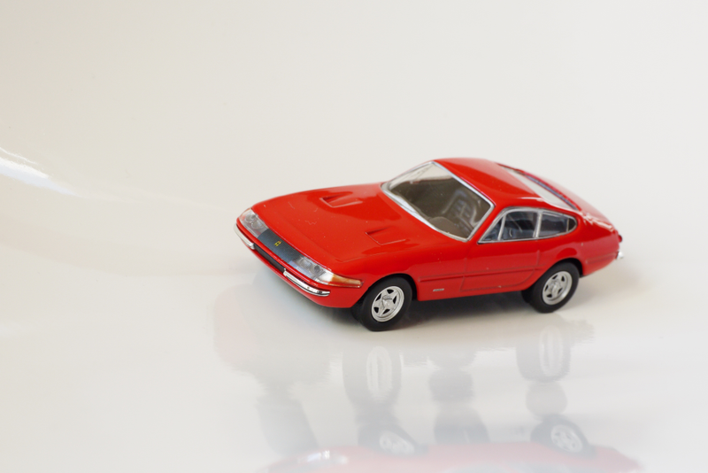Illustration for article titled Kyosho Ferrari 10 1/64 #10 - Project Prancing Horse #11 - 1969 Ferrari 365 GTB/4 "Daytona"